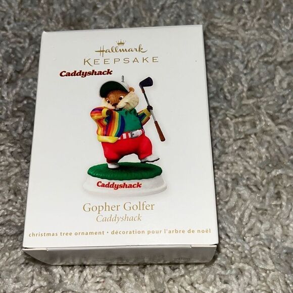 Hallmark Keepsake Ornament Caddyshack Gopher Golfer - Picture 1 of 11